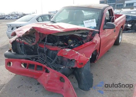 1999 Dodge Dakota Slt/Sport из США, поврежденный, VIN 1B7FL26X7XS200292